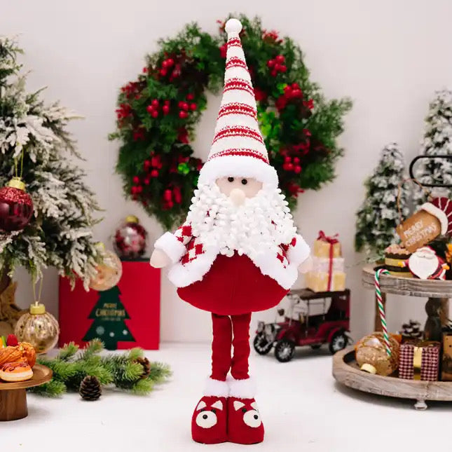 Telescopic Standing Christmas Decor - Red & White - PREORDER 9/28-10/1