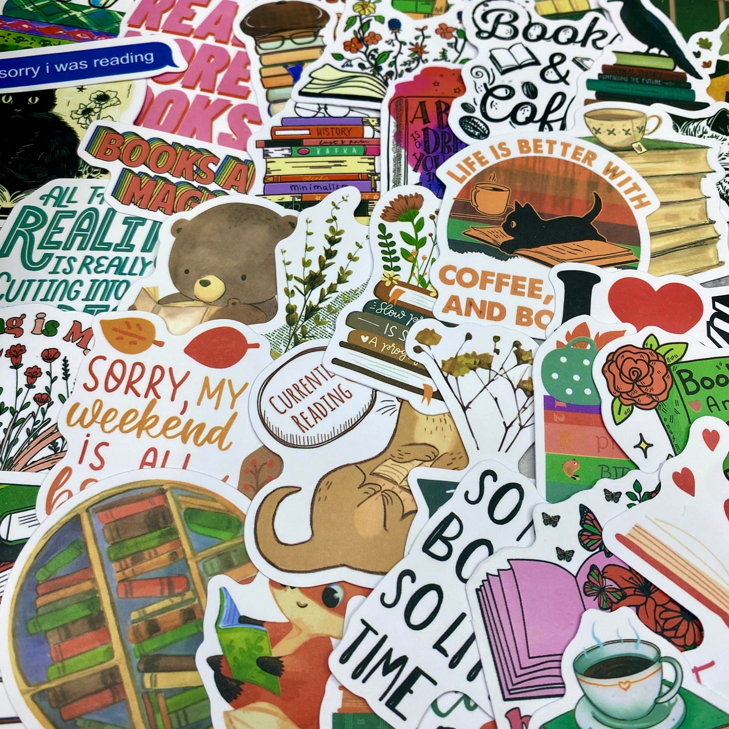 Stickers - Books / Reading