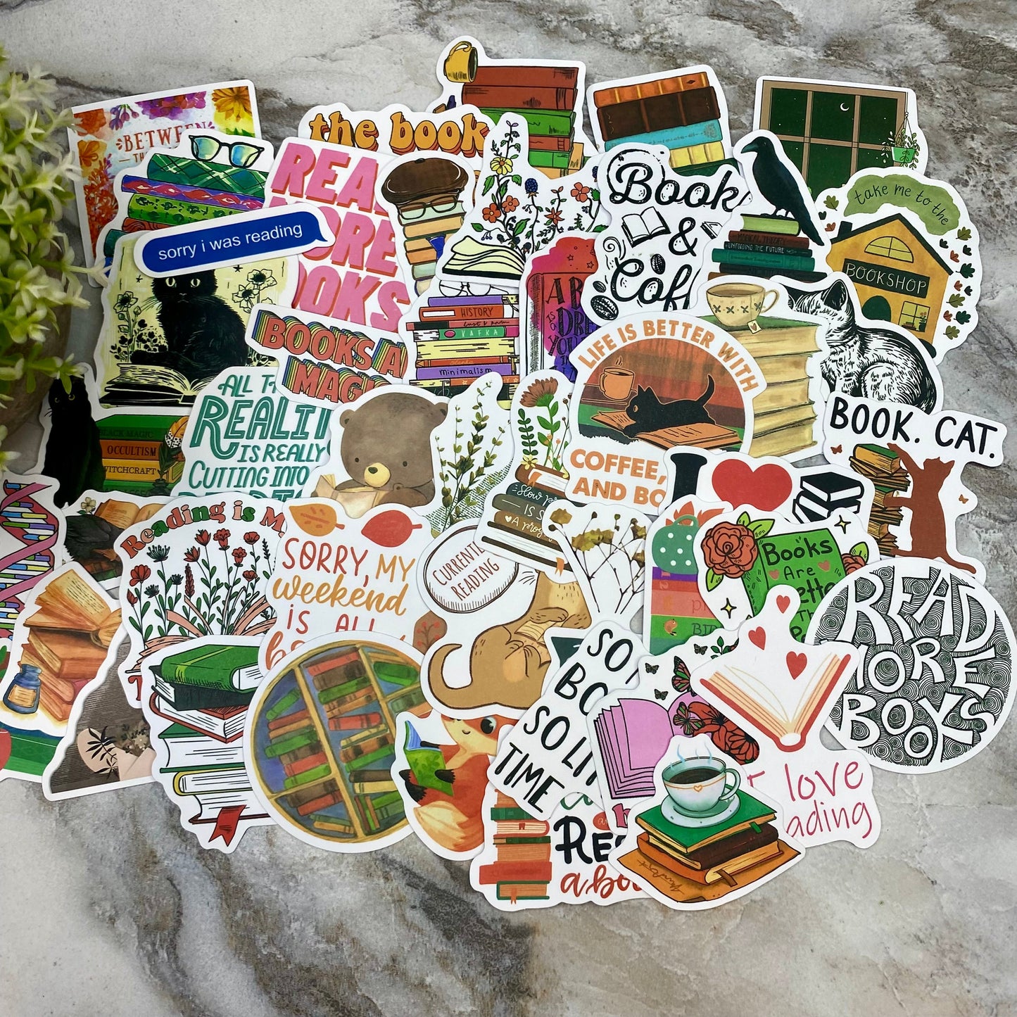 Stickers - Books / Reading