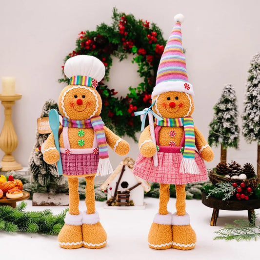 Telescopic Standing Christmas Decor - Gingerbread - PREORDER 9/28-10/1